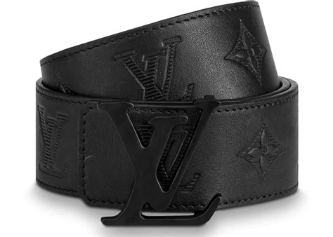 black louis vuitton belt mens|louis vuitton monogram belt black.